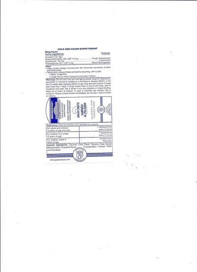 Label (Goyescas Broncovac 2 Alcohol And Sugar Free 6 Oz. Label 001)